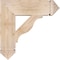 Ekena Millwork Funston Arts & Crafts Smooth Bracket, Douglas Fir, 5 1/2"W x 22"D x 22"H BKT06X22X22FST03SDF - alternate 2